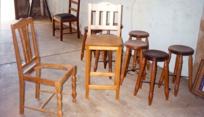 Variety of Custom chairs 24