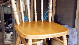 Kangaroo press back side chair 20