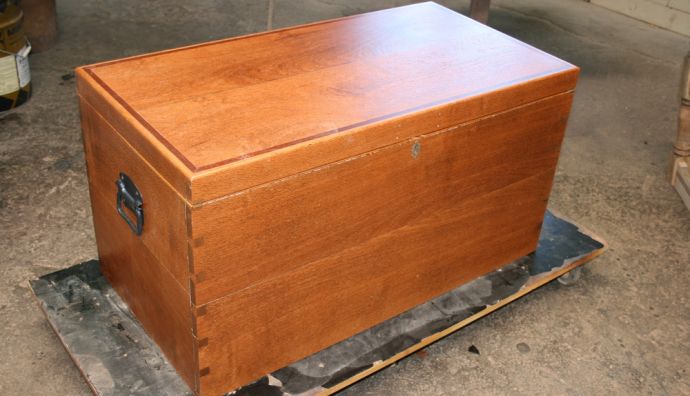 Silky oak box 4