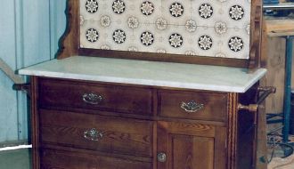 American ash washstand 11