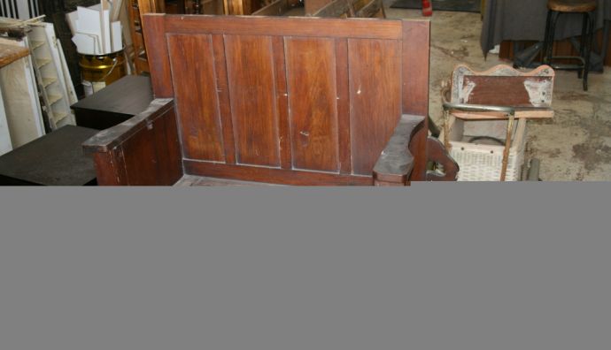Before shot of blackwood hallstand 2